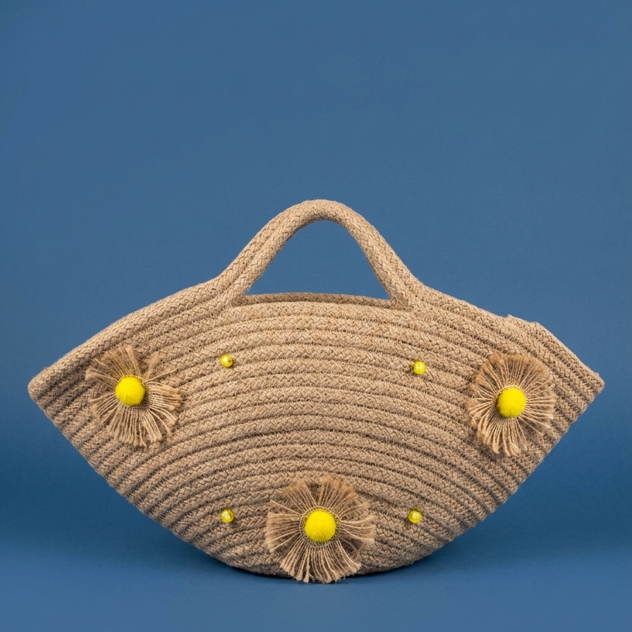Beach Straw Tote Bag - dotgallery