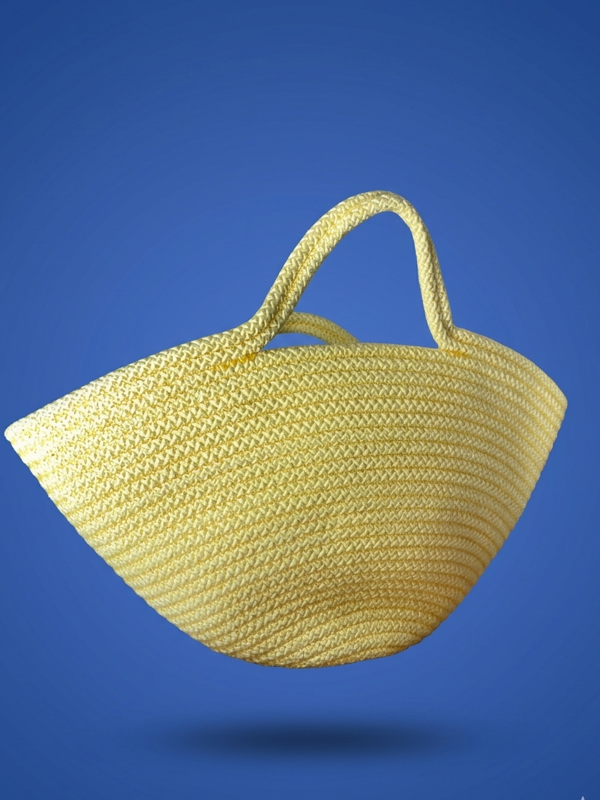 Beach Straw Tote Bag - dotgallery