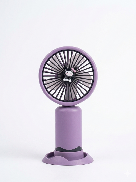 Kuromi Portable Fan