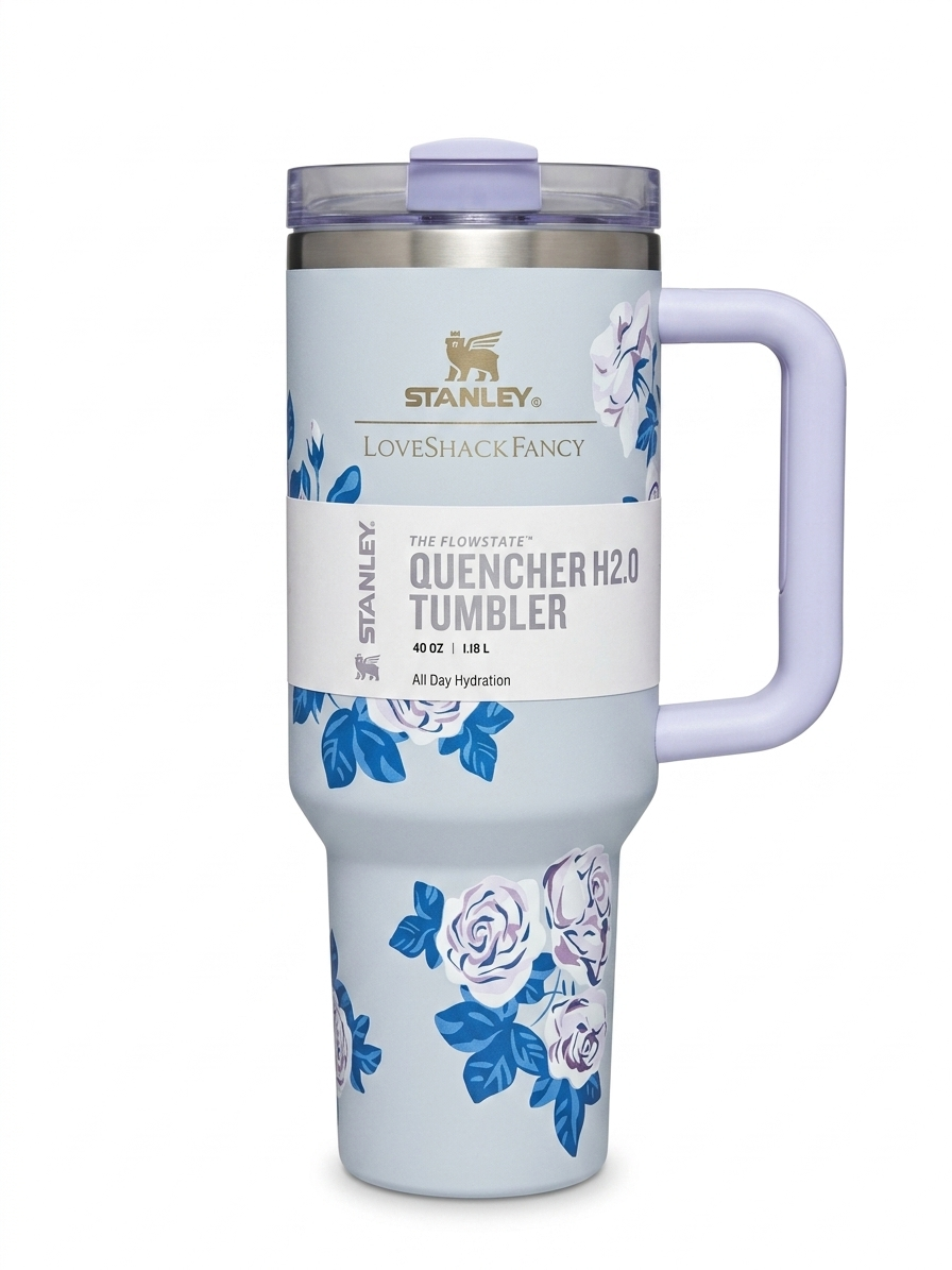 Floral stanley mug - dotgallery