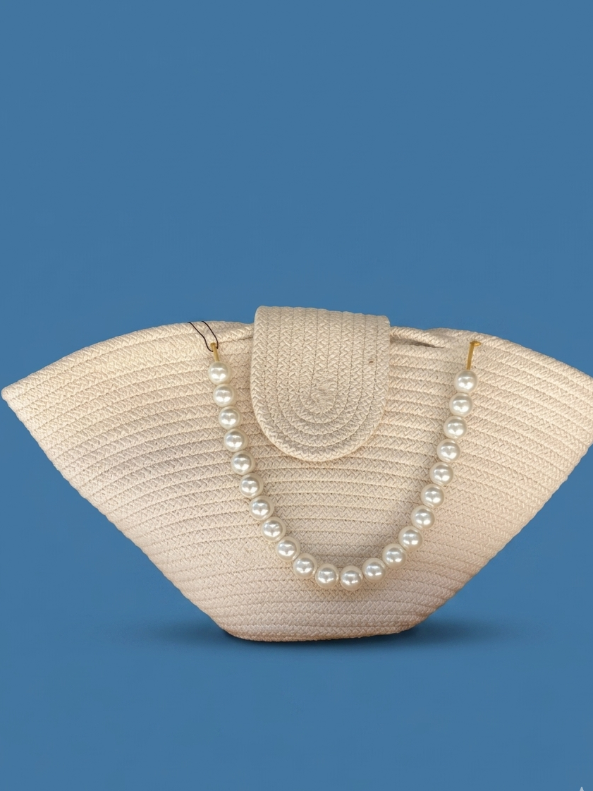 Beach Straw Tote Bag - dotgallery