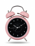 Mini Pink Classic Twin Bell Clock - dotgallery