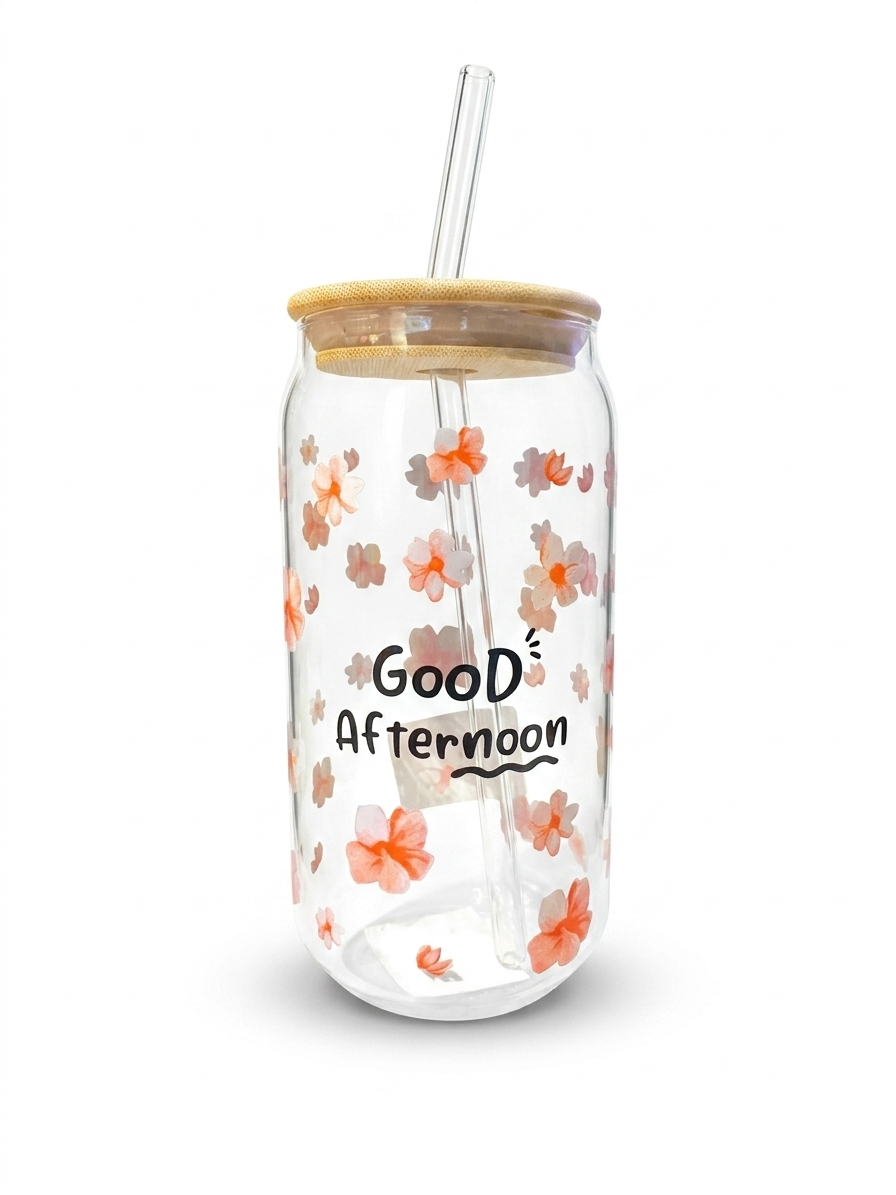 Good afternoon Iced Coffee Cup