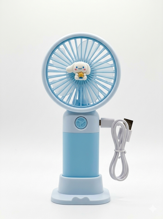 Cinnamoroll Powered Hand Fan