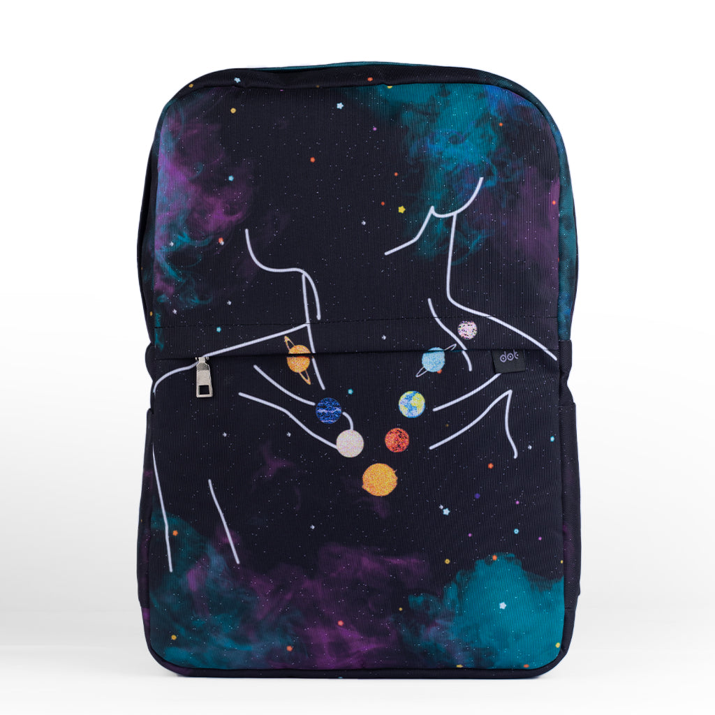 Planets Necklace Backpack - dotgallery