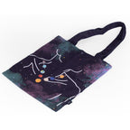 Planets Necklace Tote Bag - dotgallery