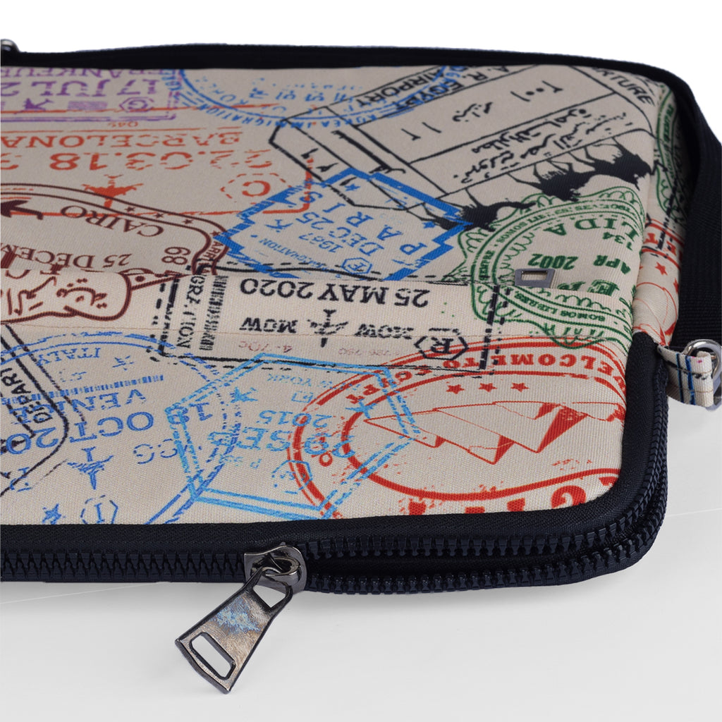 Stamps 15.6 inch Laptop Sleeve - dotgallery