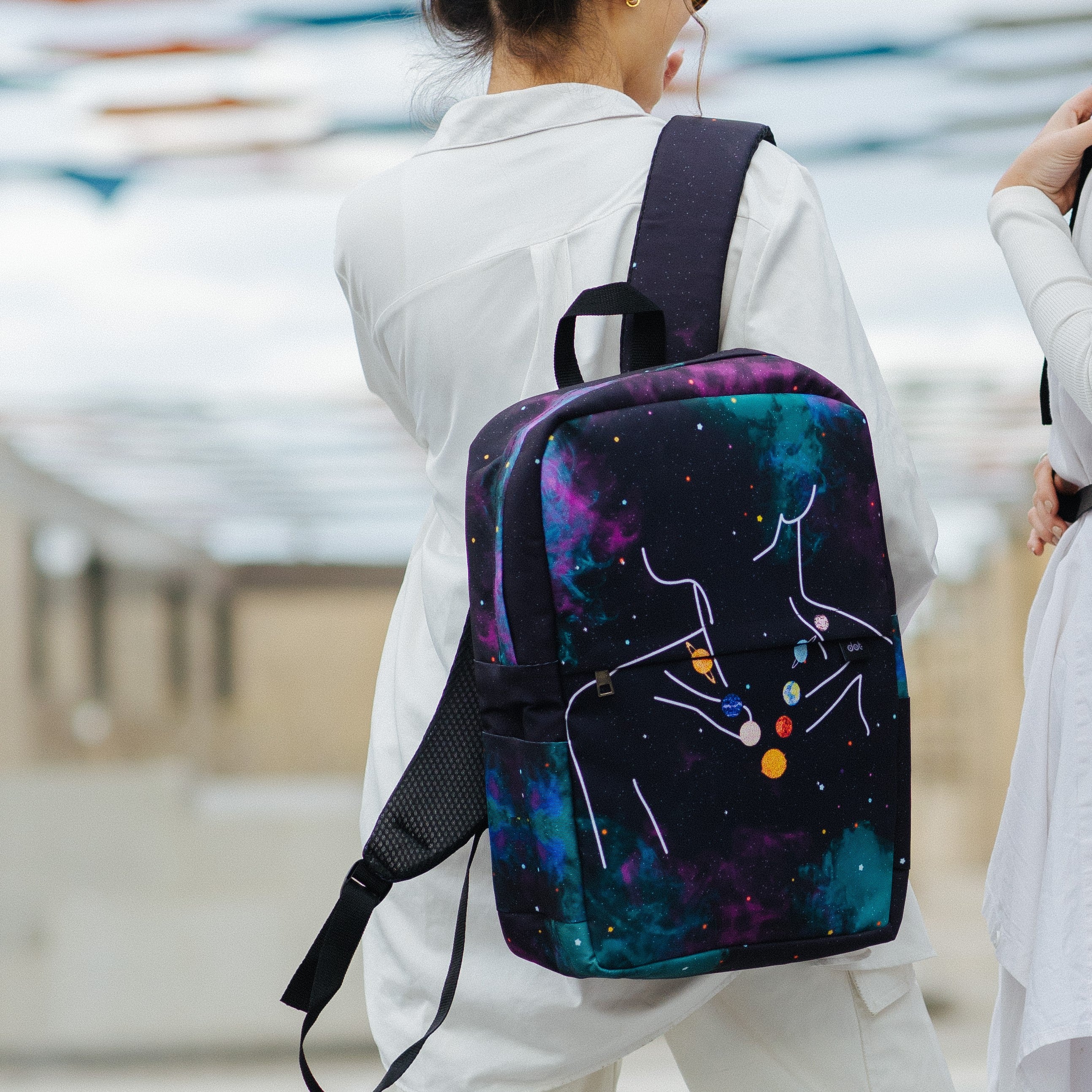 Planets Necklace Backpack - dotgallery