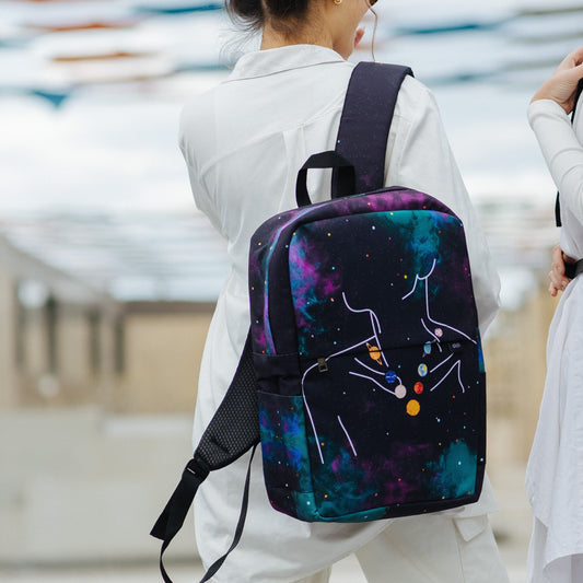Planets Necklace Backpack - dotgallery