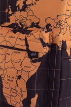 Golden Map Backpack - dotgallery