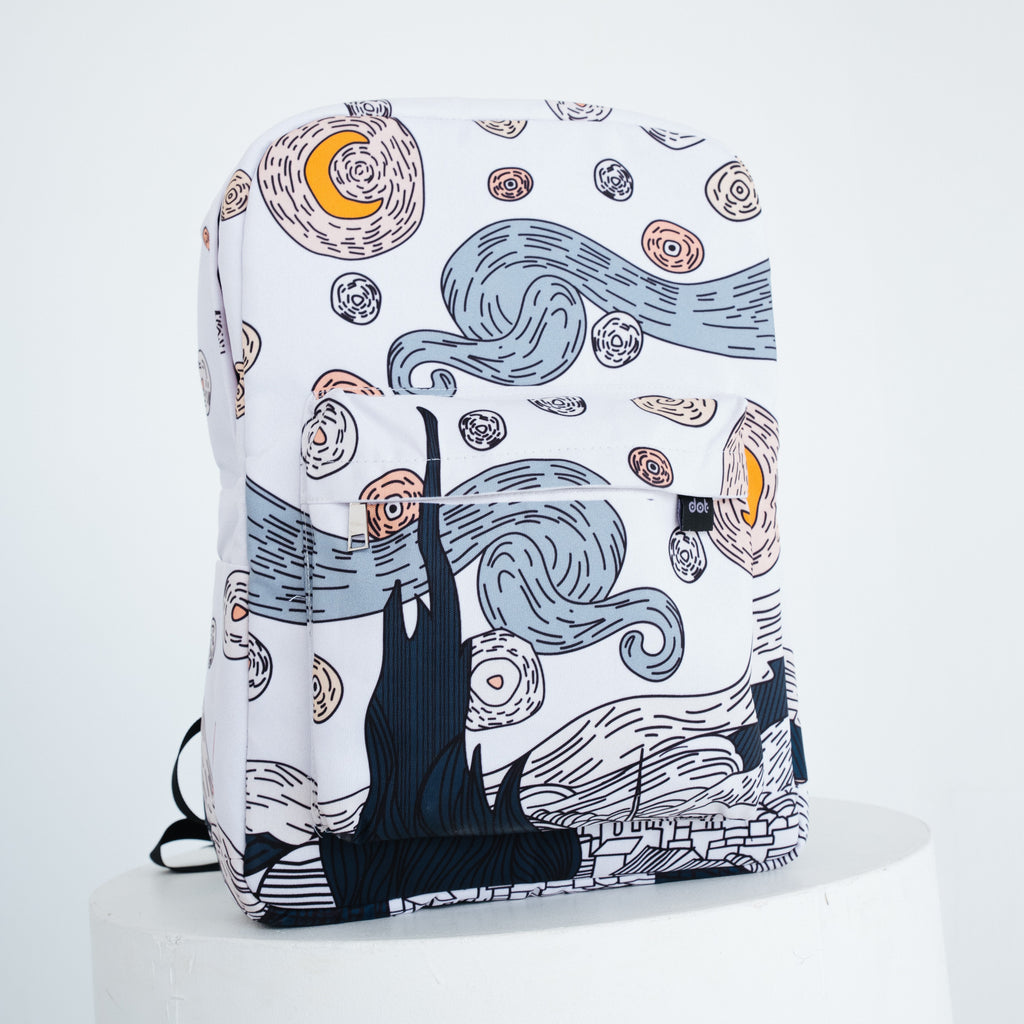 Starry Night Backpack - dotgallery