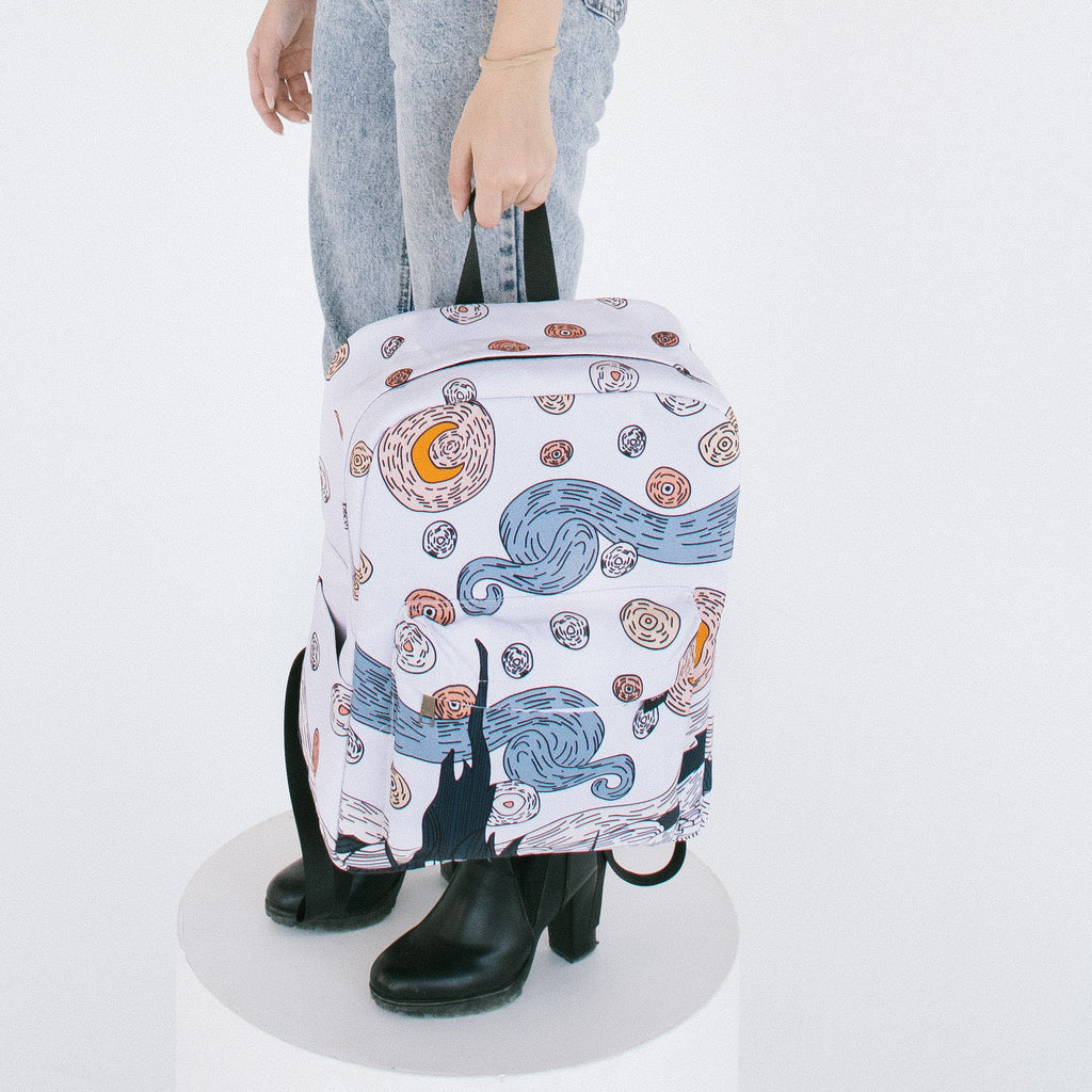 Starry Night Backpack - dotgallery