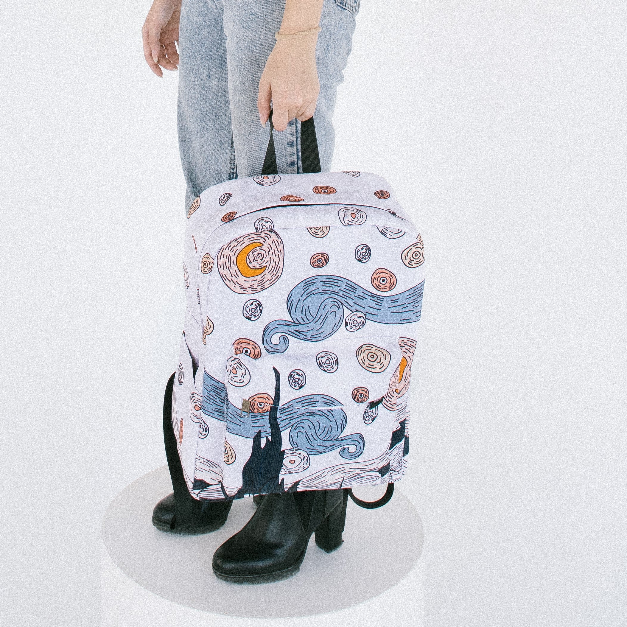 Starry Night Backpack - dotgallery