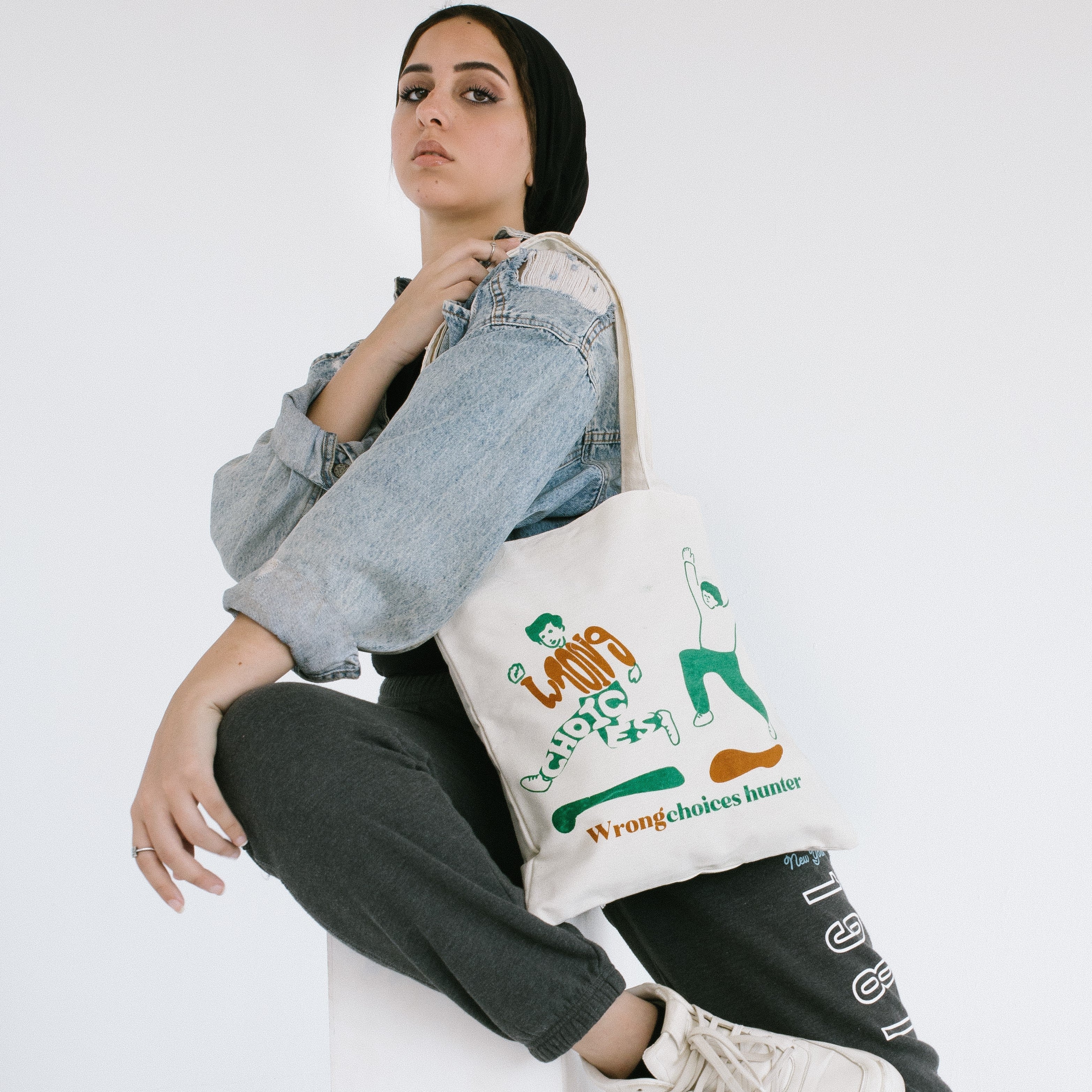 Choices Hunter Tote Bag - dotgallery