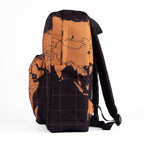 Golden Map Backpack - dotgallery