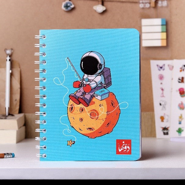 Outer Space Notebook wire – dotgallery