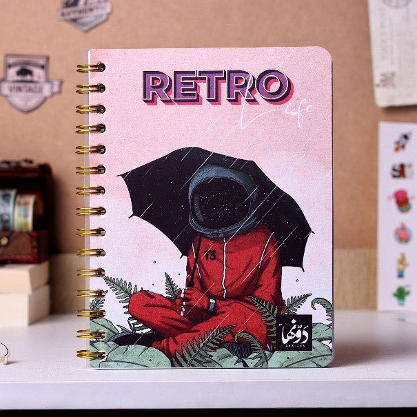 Retro Notebook wire - dotgallery