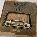 MUSIC IS LIFE VINTAGE - dotgallery