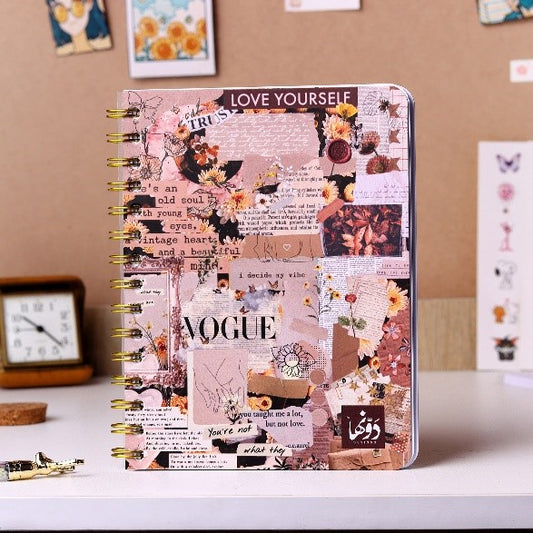 Vogue Notebook wire
