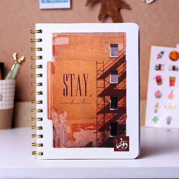 Stay Notebook wire - dotgallery