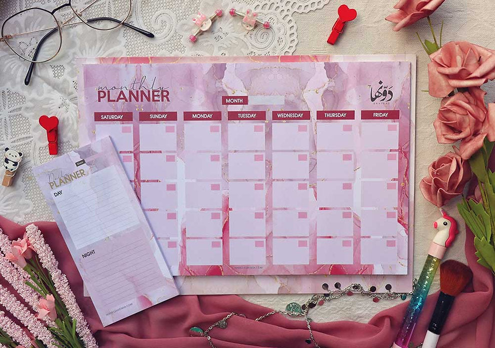 Pink Marbel CALENDAR - dotgallery